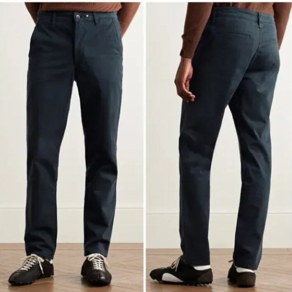 rag & bone Men's New York Navy Skinny Jeans – Style M1715O080NAV – Size 31x31